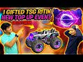 TSG JASH SURPRISE FOR TSG RITIK😱 || NEW TOP UP EVENT PRANK ON LIVE STREAM🤯 - EMOTIONAL REACTION