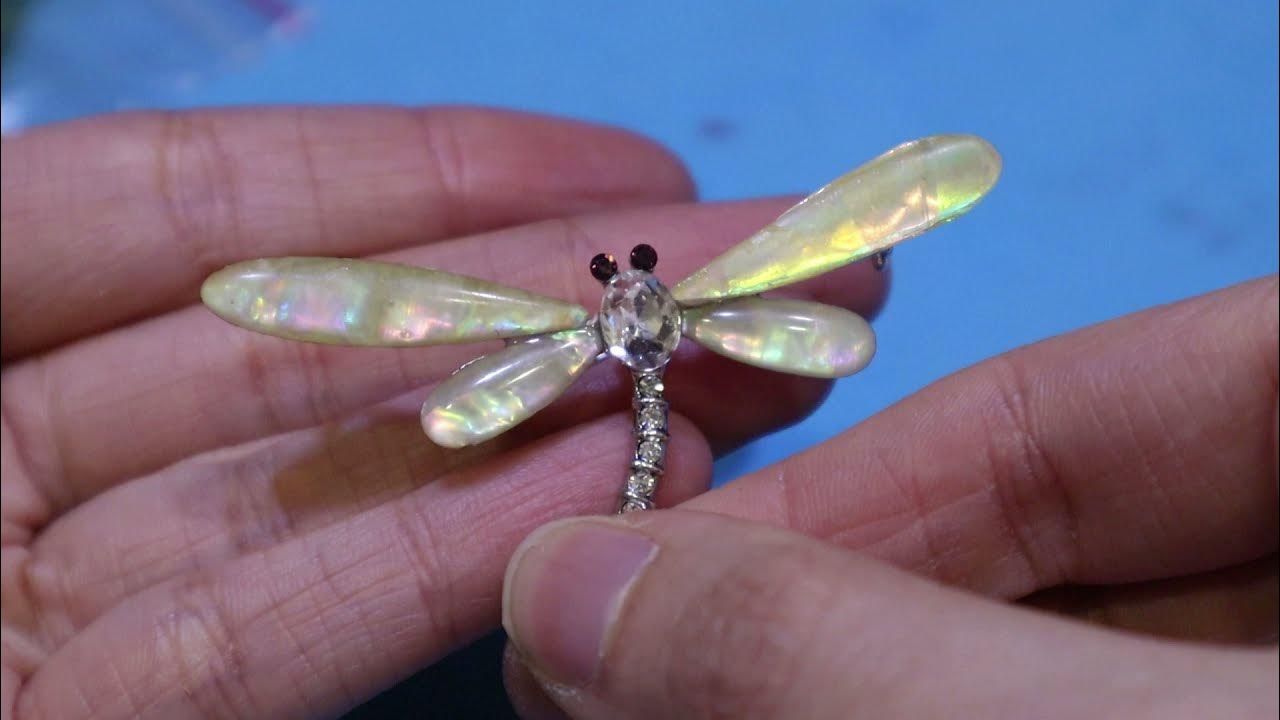 How I repaired a broken brooch YouTube