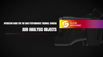 Guide Sensmart Tutorial | PS Series | Add Analysis Objects
