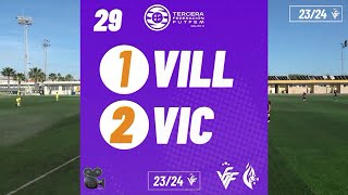 Resum Villarreal Cf B 1 2 Vic Riu Primer Fc 4 5 2024