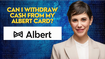 Can I withdraw cash from my Albert card?