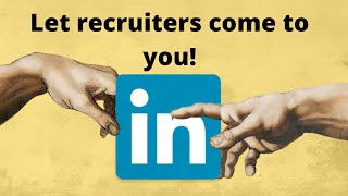 How to let recuiters dm you on linkedin