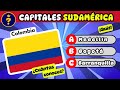 Adivina las CAPITALES de SUDAMÉRICA 🌎 | QUIZ TEST TRIVIA GEOGRAFÍA