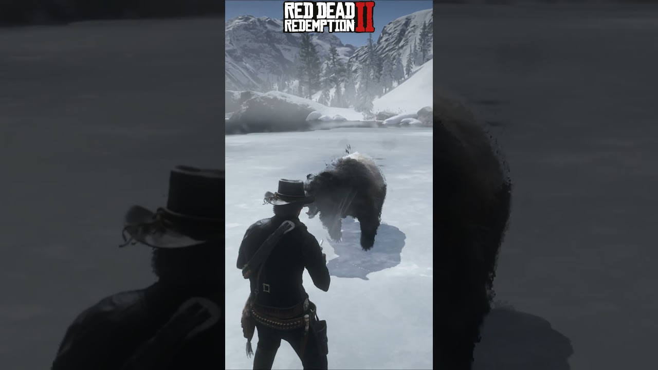 Какой револьвер сможет остановить медведя гризли? 😳 | Тест RDR2 