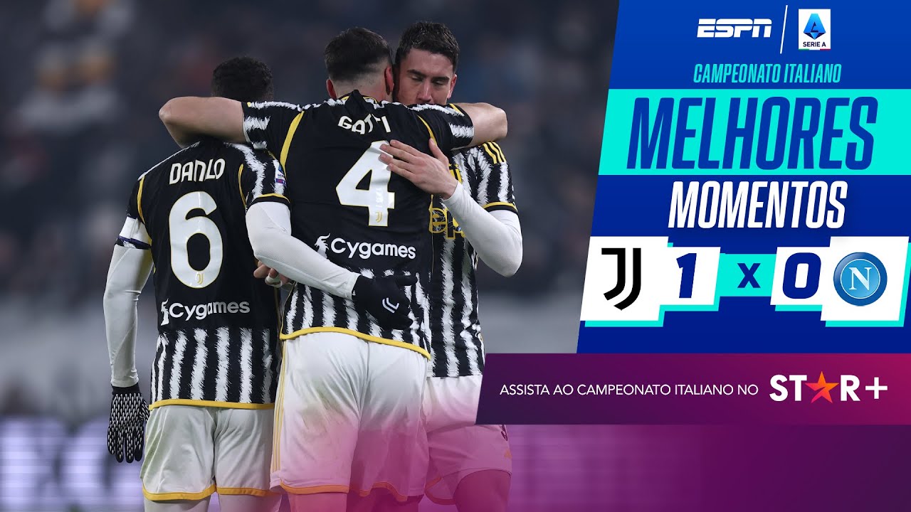 VITÓRIA DA JUVE NO CLÁSSICO! | Juventus 1 x 0 Napoli | Melhores Momentos