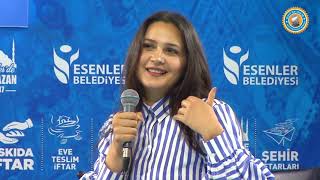 Gulsim Ali In Happy Mood