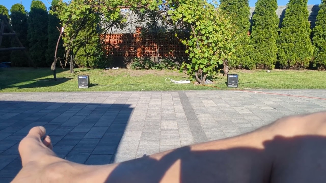 Roland Cube CM-30 outside test Keith don't go #roland #cube #hifi #keithdontgo