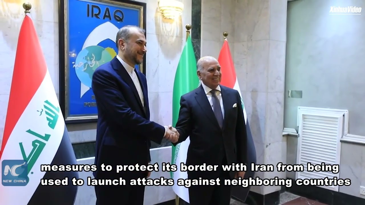 Iraq, Iran discuss border situation, bilateral cooperation, regional security