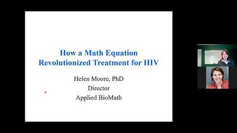 COMAP Webinar #3 Modeling with Context: How a Math Equation Revolutionized Treatment for HIV