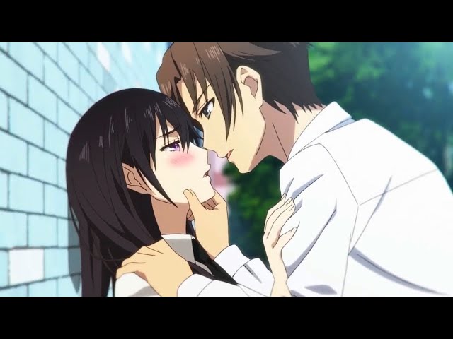 Anime GIRL ALWAYS has SUS THOUGHTS… 🤔👀 #anime #romanceanime #downbad, anime kiss room at night