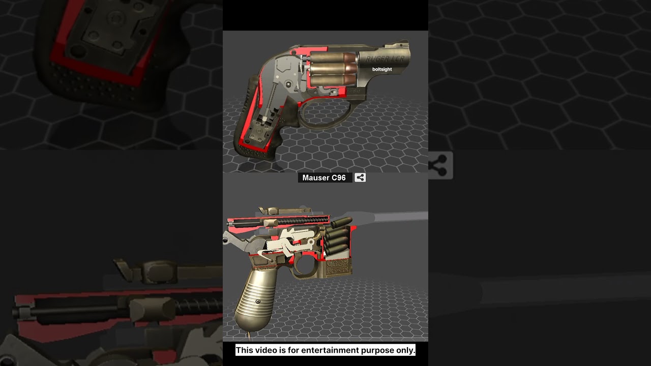 Mauser C96 vs Luger 🔥 Iconic WW1 Pistol Duel in Gaming 