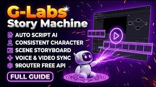 How to Automate Faceless AI Videos: G-lab Story Machine & 9Router Tutorial