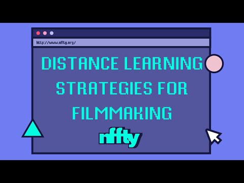 Distance Learning Strategies for Filmmaking | NFFTY 2020