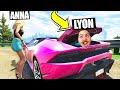 NASCONDINO IN SPIAGGIA contro i MIEI AMICI su GTA5!!