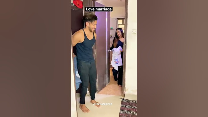 Arranged marriage vs love marriage | love marriage walo kaa haal #comedy #vishalbhatt #shorts
