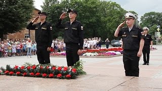 110-летие со дня рождения И. Д. Черняховского. Торжественный митинг