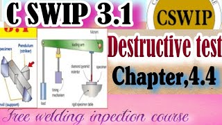 urdu hindi C swip 3.1 chapter 4 page 4 destructive testing free welding inpection course