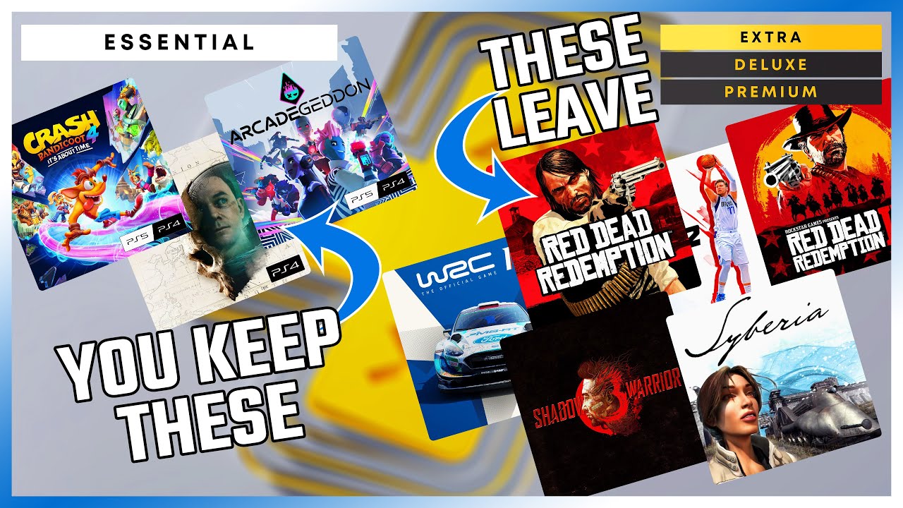 A Number Of PlayStation Plus Extra/Deluxe Games Are Leaving The Service  Already