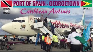 TRIPREPORT | Caribbean Airlines (ECONOMY) | Boeing 737-700 | Port of Spain - Georgetown