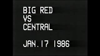 1985 / 86 CCHS vs Big Red - Jan. 17, 1986