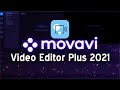 How to use movavi editor plus 2021 easy tutorial