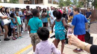 Gregory Morgan the One Man Band, Artscape, Baltimore, Maryland, July 19, 2014