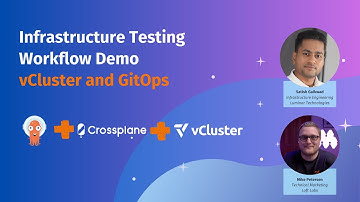 Developing Infrastructure Testing Workflow GitOps Demo with Argocd, Crossplane, and vCluster