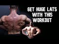 Wide back workout how to build huge lats