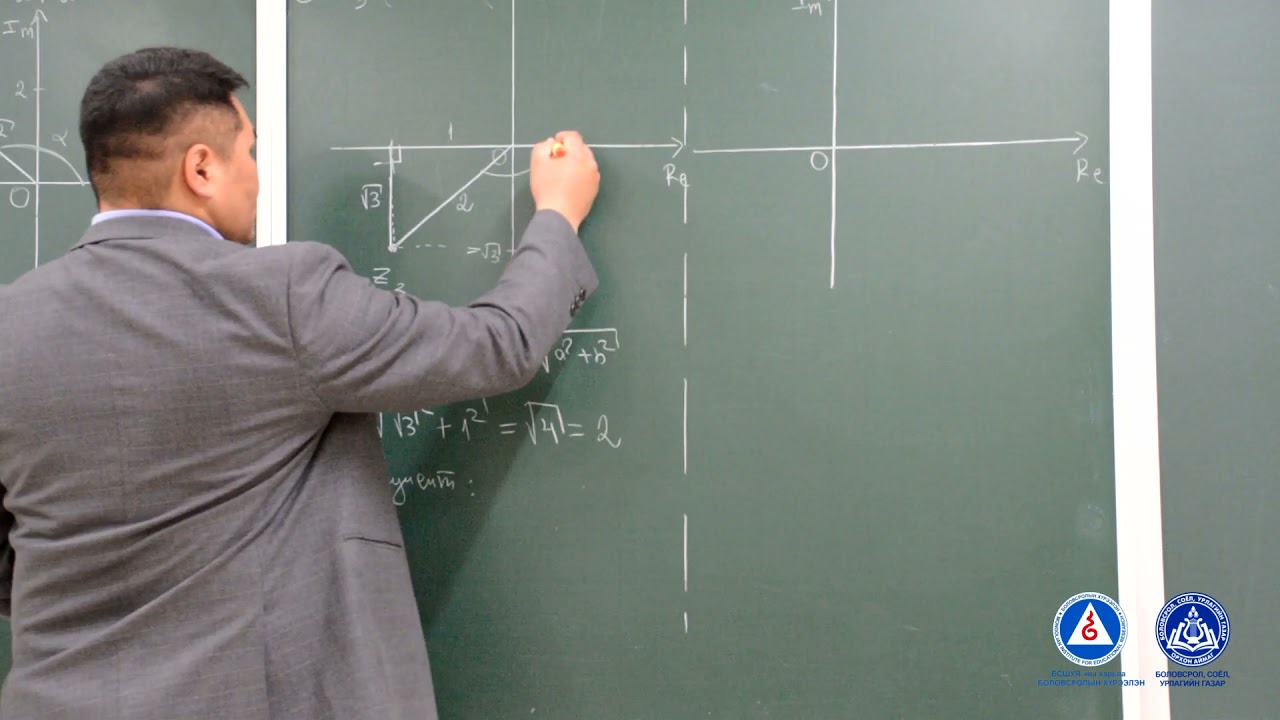 Хичээлийн сэдэв: Комплекс тооны геометр дүрслэлийг мэдэх