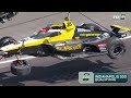 Colton Herta's scary wreck at Indy 500 Qualifiers | INDYCAR on FOX