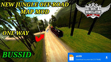 Map Mod Bussid 3.7 - Long Jungle Offroad Map Mod For Bus Simulator Indonesia।Bussid Mod Map।Bussid