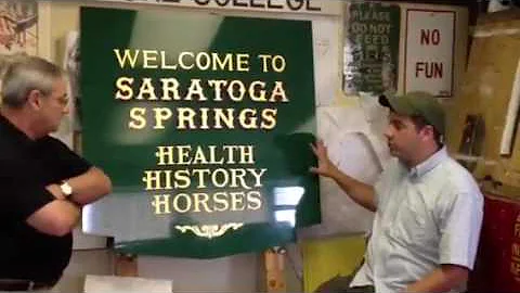 City Artist Philip Steffen describes the new signs...