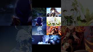 7 Archon Animation Genshin Impact 🔥 #genshinimpact #genshinimpactedit