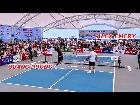 Quang Duong vs Alex Emery (USA) – Amazing Pickleball Rally & Highlights