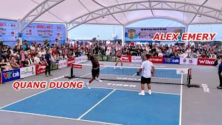 Quang Duong vs Alex Emery (USA) – Amazing Pickleball Rally & Highlights