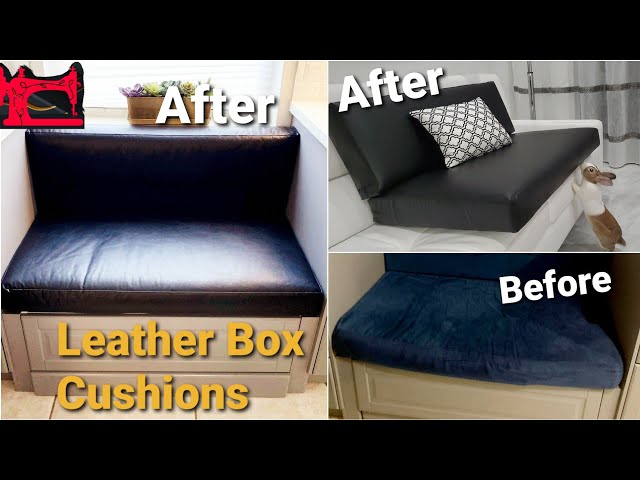 make-a-faux-leather-seat-cushion