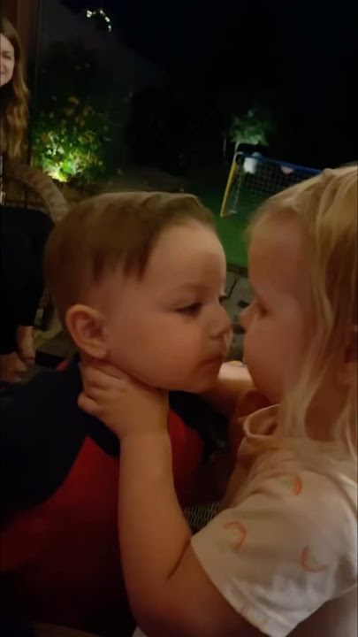 Download lagu Kids fall in loveππ₯° #kids #funny #toddler #love #adorable