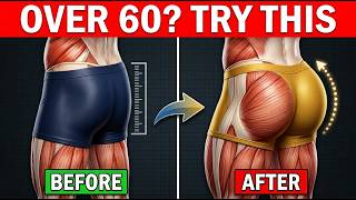 Over 60? Try These 3 Simple Exercises for Stronger, Fuller Glutes | Senior Muscle