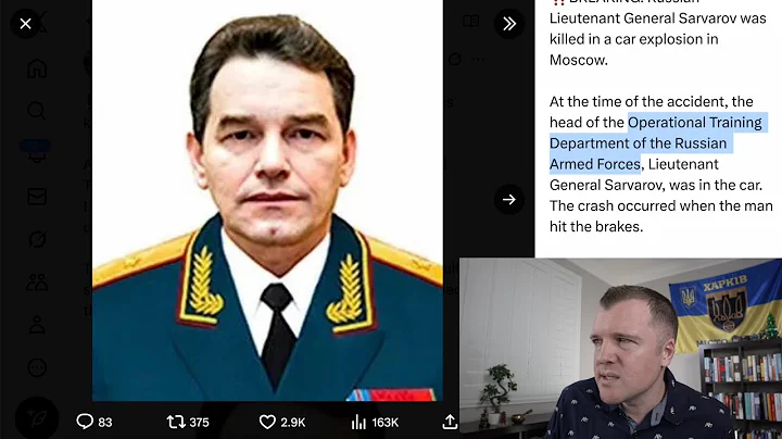 Ukraine Eliminates Top Russian General in Moscow (Again)