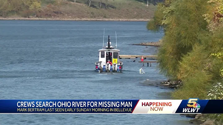 Crews continue search along Ohio River for missing man from Bellevue