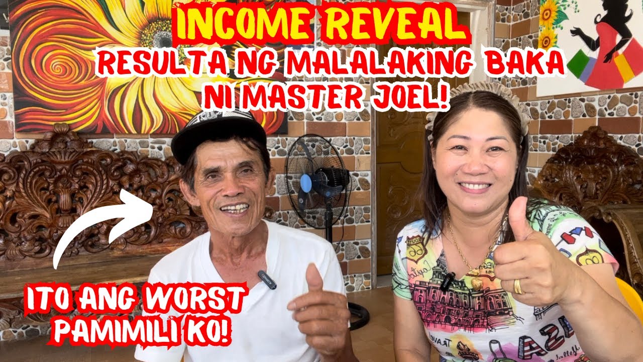INCOME REVEAL - RESULTA NG MALALAKING BAKA NI MASTER JOEL! | ITO ANG WORST  PAMIMILI KO! | SOLLE'S G