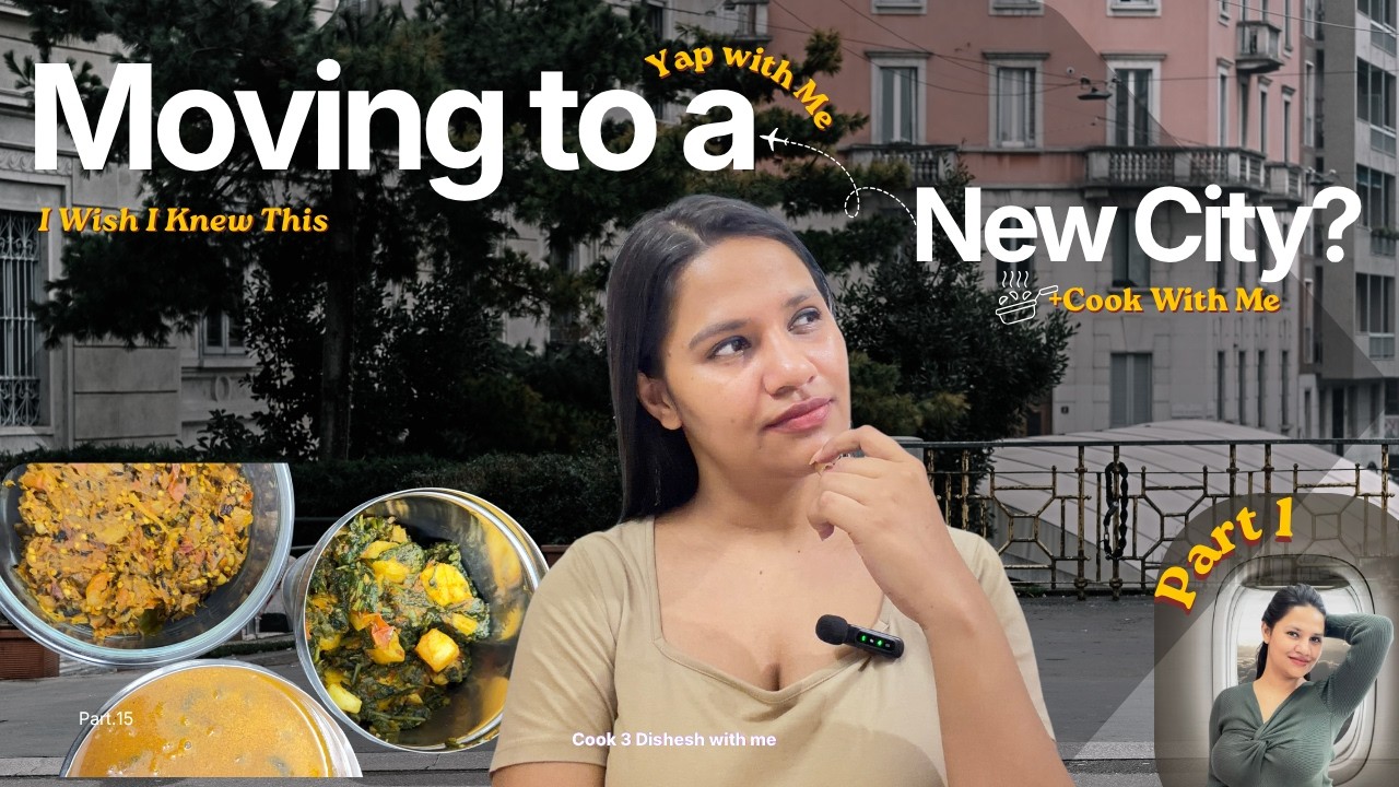 Part 1- Everything I Wish I Knew Before Moving to a New City | Cook With Me