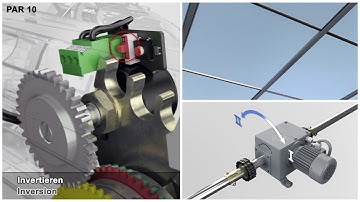 Programmierbarer Multiturn Drehgeber im Antrieb