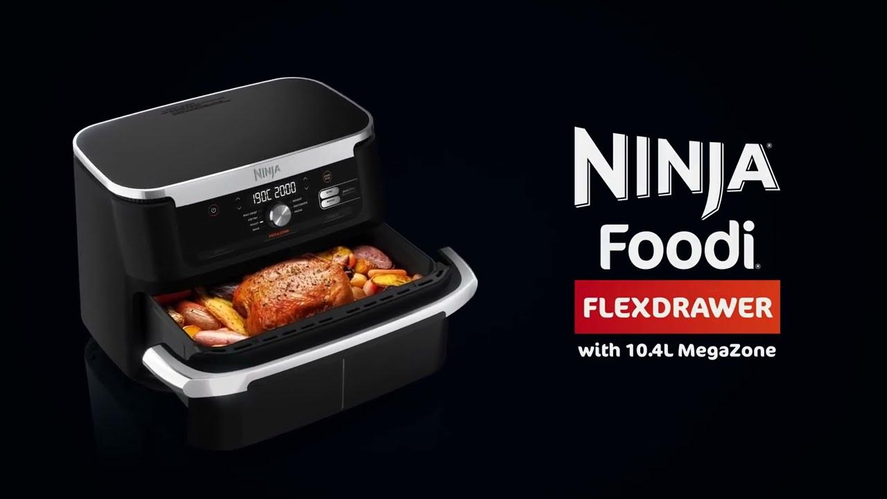 Ninja AF500UK Foodi FlexDrawer Air Fryer YouTube