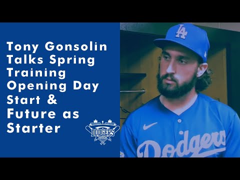 Tony Gonsolin on ST Opening Day Start & Being a Starter