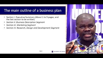 MKTG 306- Session 6: Writing a Business Plan