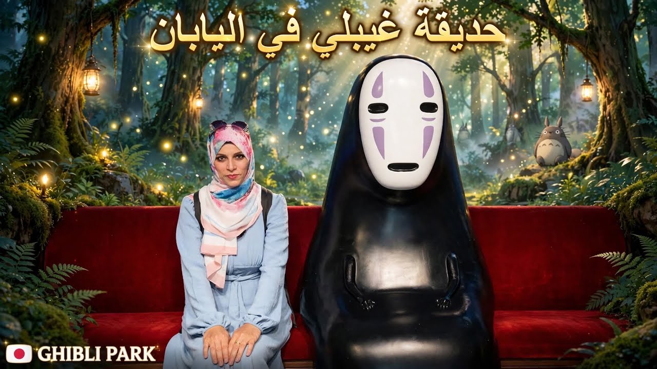 حديقه انمي غيبلي في اليابان بين الحقيقه والانمي