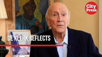 FW de Klerk’s final words: ‘Apartheid was wrong’