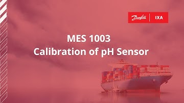 MES 1003  - Calibration of pH Sensor