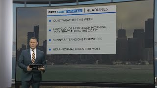 Monday evening First Alert weather forecast with Paul Heggen